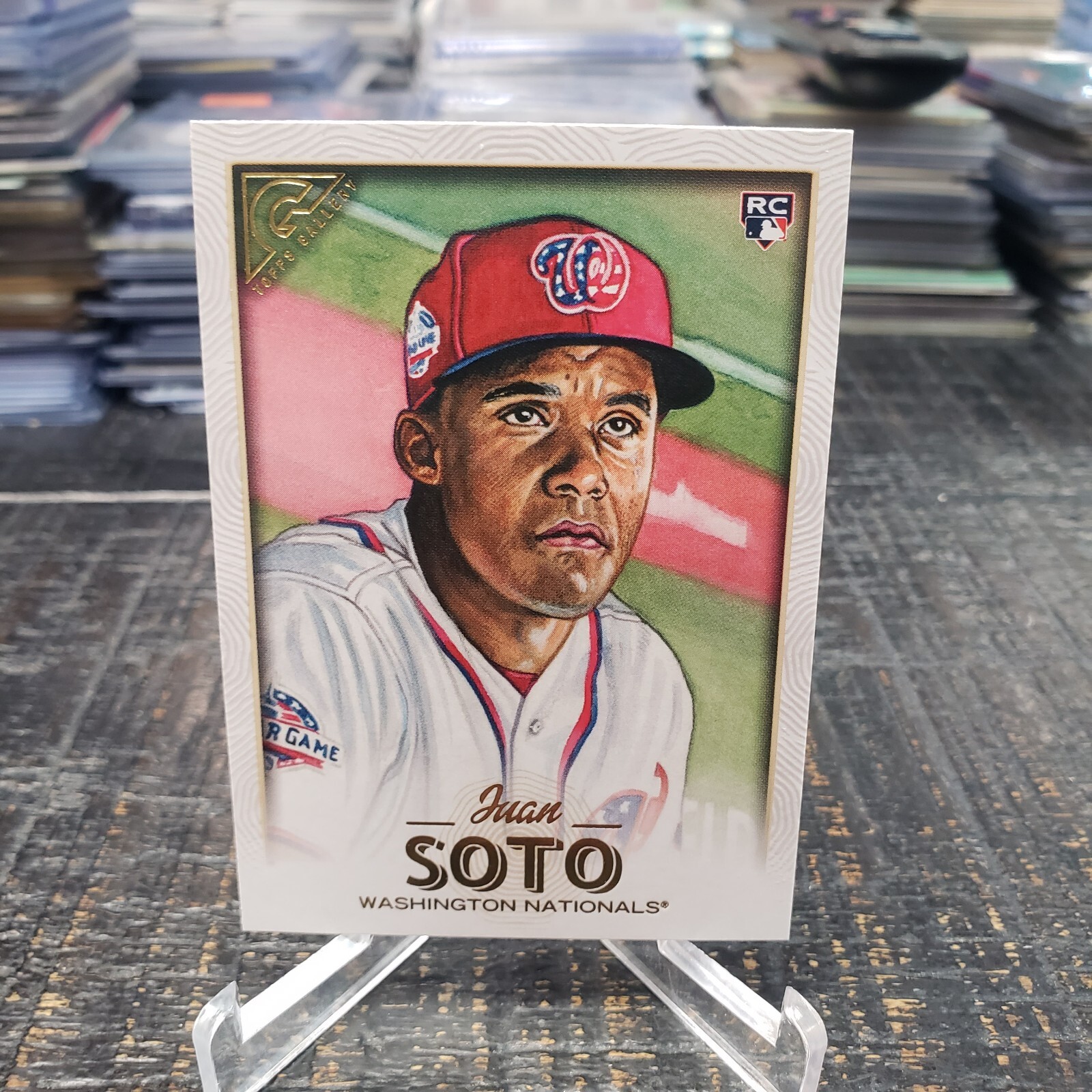 2018 Topps Gallery Juan Soto Rc # 126