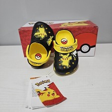 toddler Crocs x Pokemon Pikachu Classic Clog Shoes Size c4