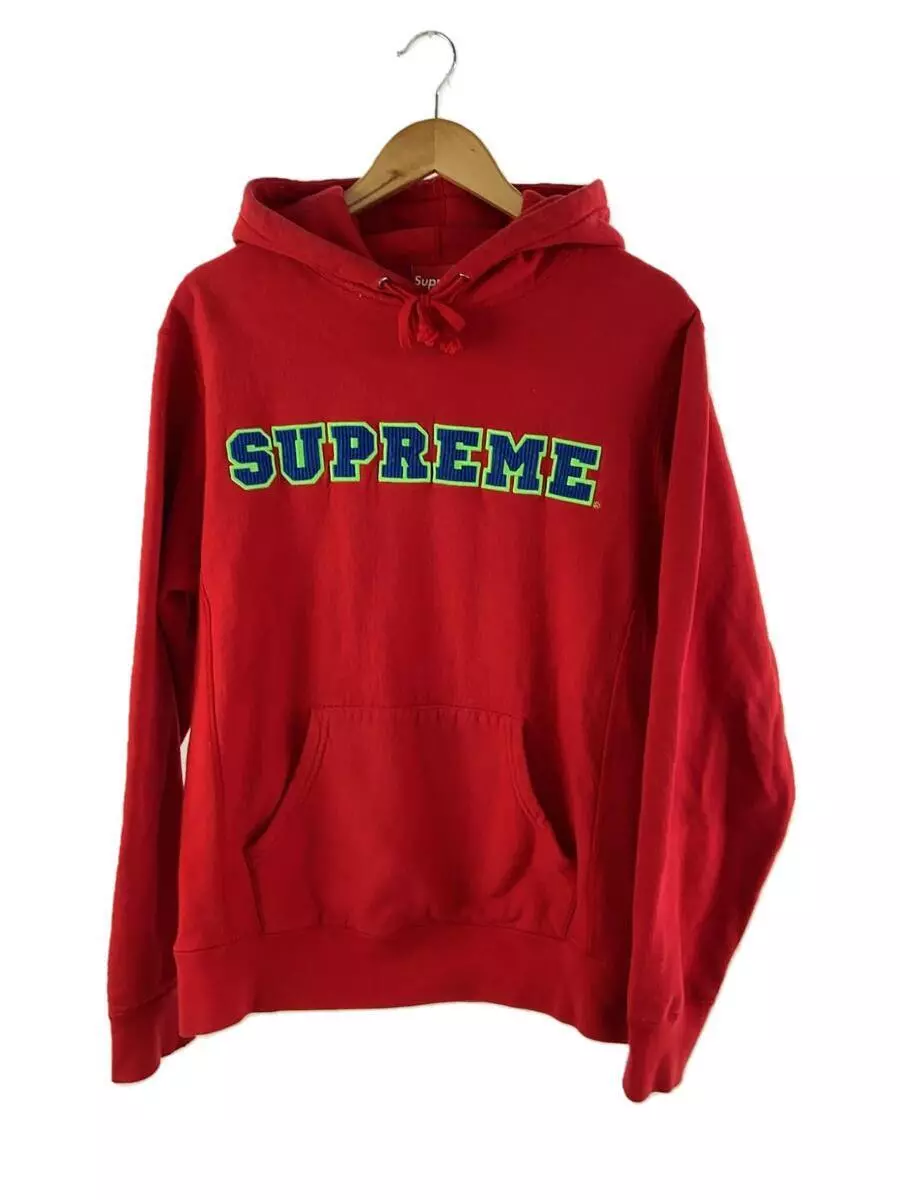 Supreme Sweat à capuche coton rouge M d'occasion