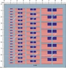 Diffrent Size Scale USA American National flags Model Markings Water Slide Decal