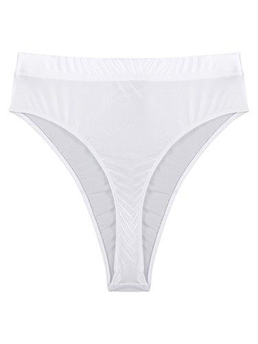 Men Shiny Oil Briefs Booty Shorts High Cut Thong Pouch Panties Bottoms AU - Picture 22 of 99