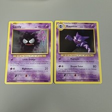 Gastly 47/108 & Haunter 48/108 | XY Evolutions | Pokemon Cards Non Holo