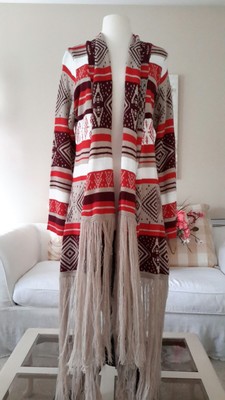 boho sweater coat