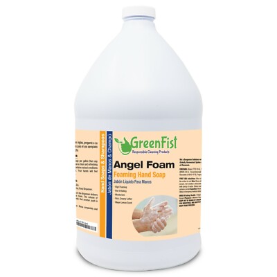 GreenFist Foam Refill Hand Soap Lemon Scent, 1 Gallon (128 ounce)