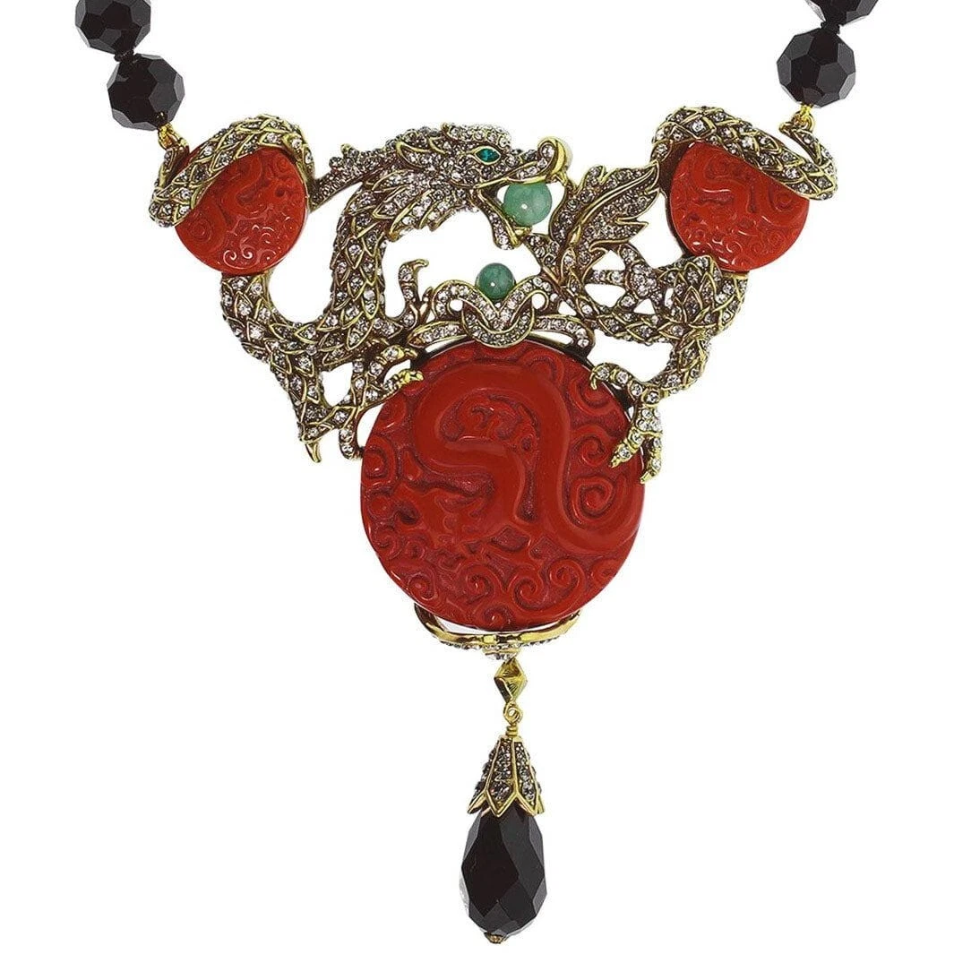 Heidi daus cheap dragon necklace