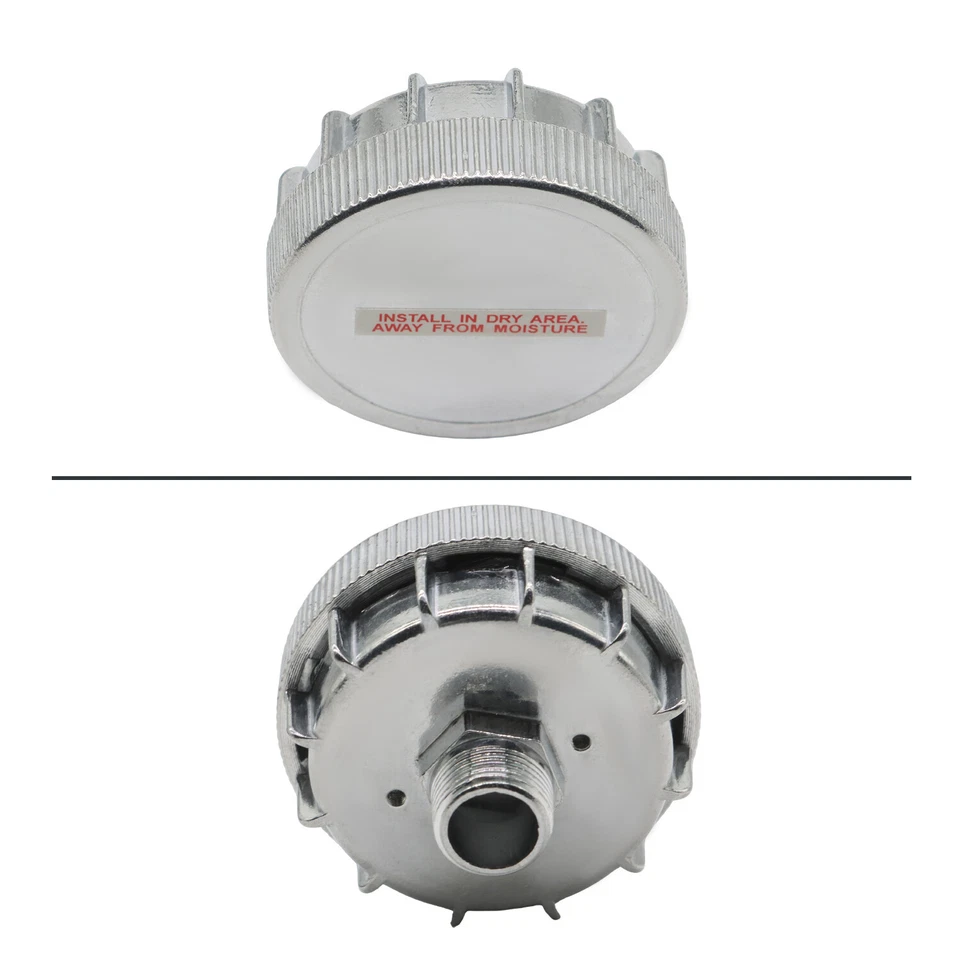 Bocinas de tren de suspensión neumática 480C CROMO 200 psi 1/4 NPT Foto 4 de 4