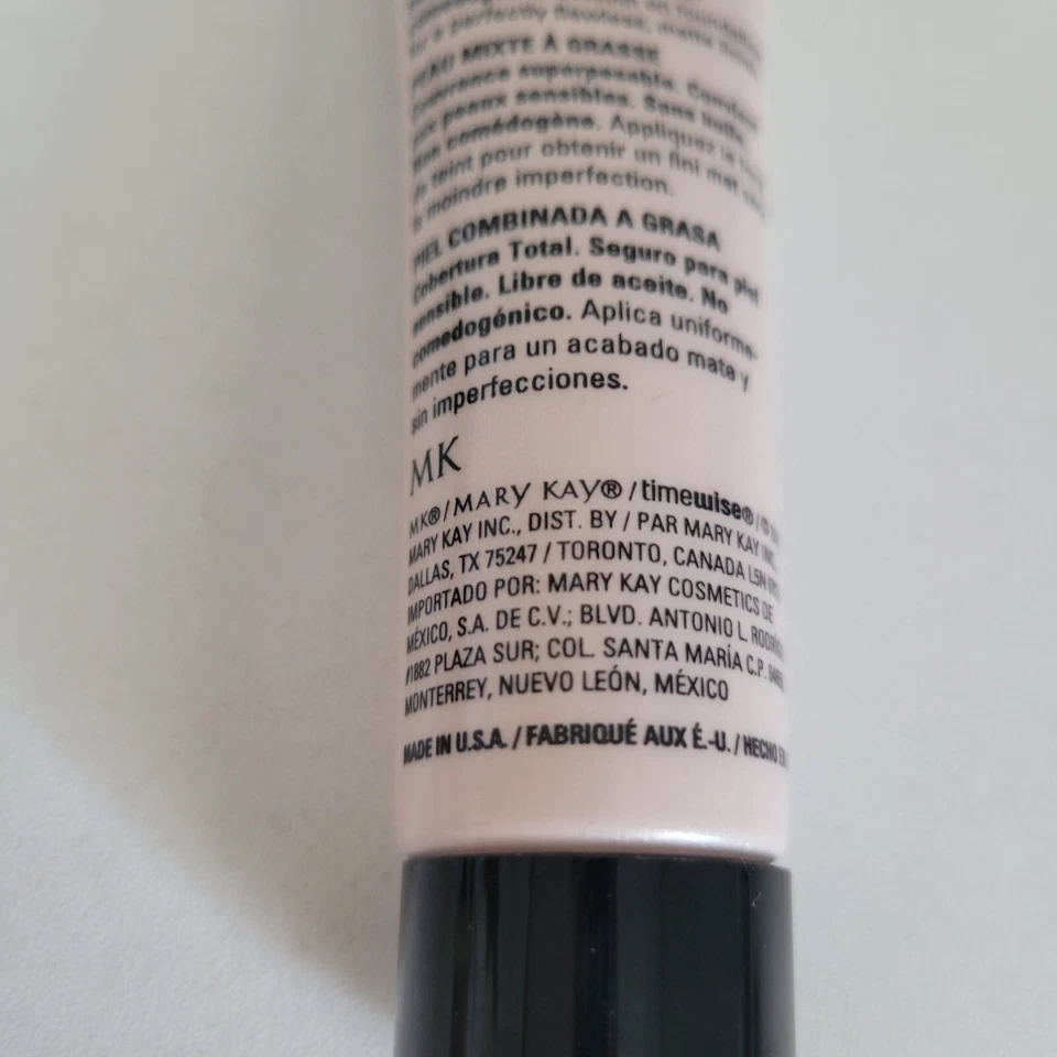 Mary Kay TimeWise Matte Wear Ivory 3 Liquid Foundation 1 oz New without Box - Image 3 of 4
