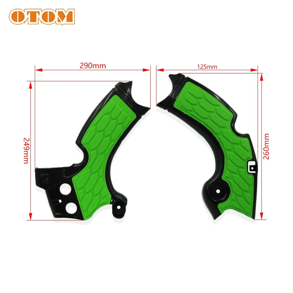 Motorcycle X-Grip Frame Guard ABS Protection Shell For KAWASAKI KX250F 2015-2018 - Image 2 of 4
