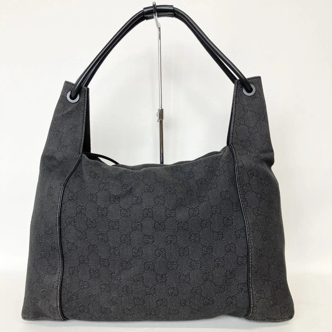 2409 194 Gucci GG sac à bandoulière en toile noir #PE56QK