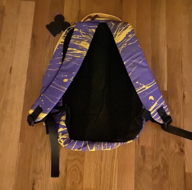 Mens “24 Drip” Street approved Designer Backpack Purple Lakers Kobe | eBay