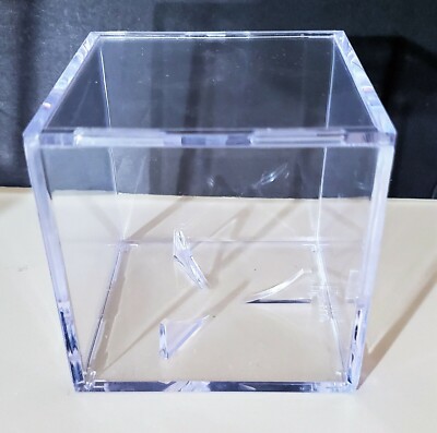 BASEBALL CUBE Ultra Pro 5X (Five) Ball Square Holder Display Case Excellent