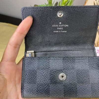 Louis Vuitton ダミエパターン キーケース ブラック 6連 ルイヴィトン キーケース ダミエ 6連 メンズ｜Yahoo!フリマ（旧