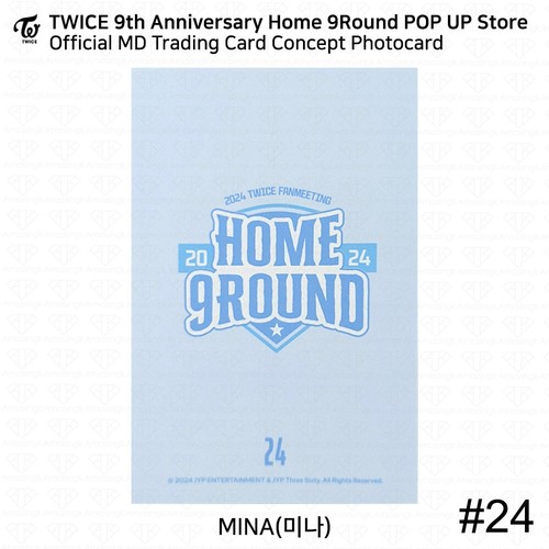 TWICE 9th Anniversary Home9Round Pop Up Store MD Trading Card Photocard KPOP - Picture 85 of 129