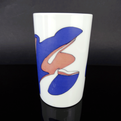 seltene STEN LYKKE MADSEN Design Vase, Bing & Grondahl B&G Porzellan, Denmark - Bild 9 von 11