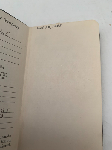GE Fotodatenbuch 1946 mit Reparaturanleitung Karte Vintage - Bild 13 von 24