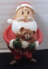 Santa With Teddy Bear