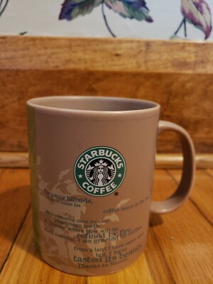 Starbucks 2006 Story Of The Coffee Bean Mug | eBay