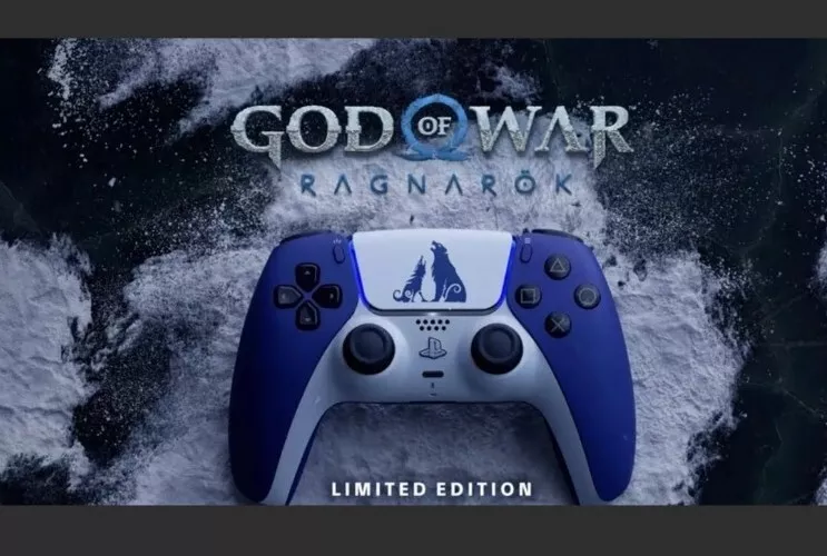 PlayStation 5 God of War Ragnarok Console with Wireless Controller