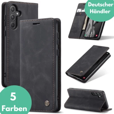 SMARTUP Hülle für Samsung Galaxy A26 5G Klapphülle Schutzhülle Tasche Etui Flip Cover ✅