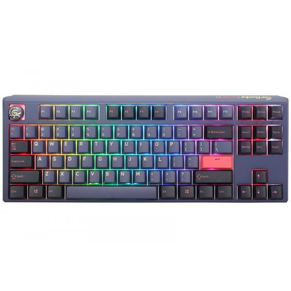 Ducky One 3 TKL tastiera USB QWERTY Inglese Blu