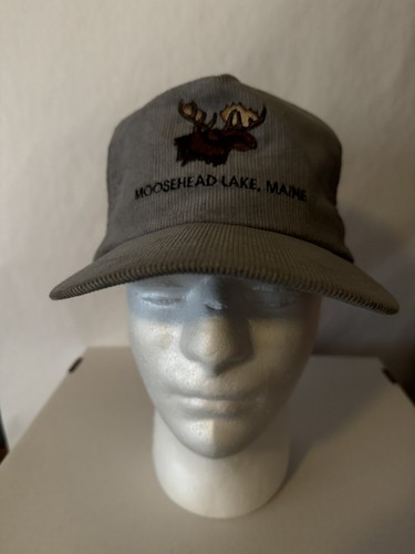 Men’s Embroidered Moosehead Lake Maine Baseball Cap