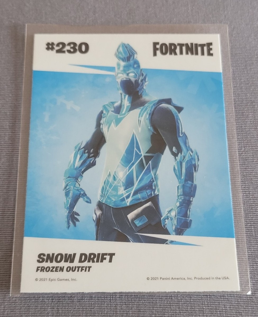 2021 Fortnite Series 3 Optichrome Holo #230 Snow Drift Frozen | eBay