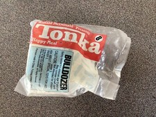 Vintage McDonalds Happy Meal Toy Tonka Truck Vehicle Bulldozer new in sealed bag