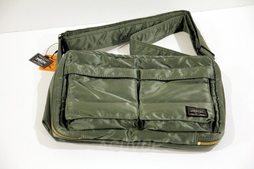 NEW in USA Yoshida PORTER TANKER 622-68810 SAGE GREEN Shoulder Bag JAPAN Made - Picture 2 of 18
