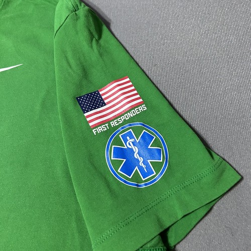 Oregon Ducks Shirt Mens Medium Nike Tee Dri Fit Salute Service First Responders - Picture 3 of 9