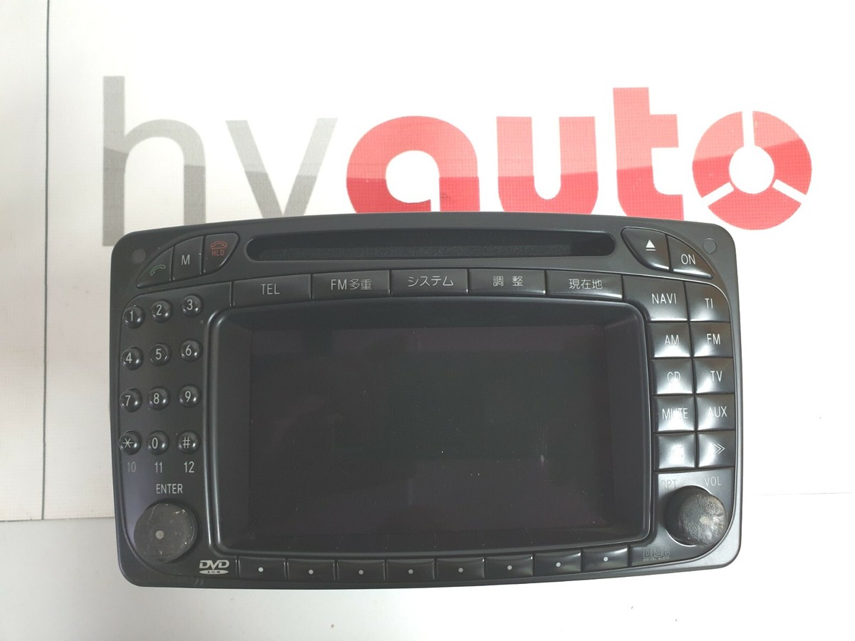 Original Mercedes Benz W463 G 500L Comand Aps GPS Radio Japan  