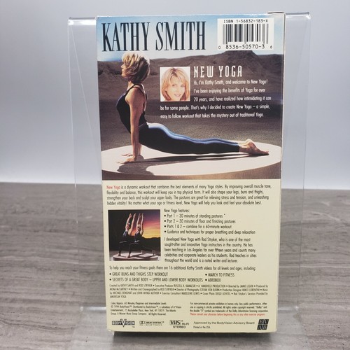 Kathy Smith Workouts VHS Lot New Yoga and Functionally Fit Peak Fat Burning - Picture 8 of 9