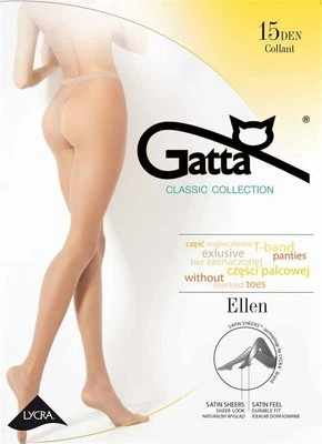 Gatta "Ellen" 15 den Strumpfhose matt versch. Farben und Größen