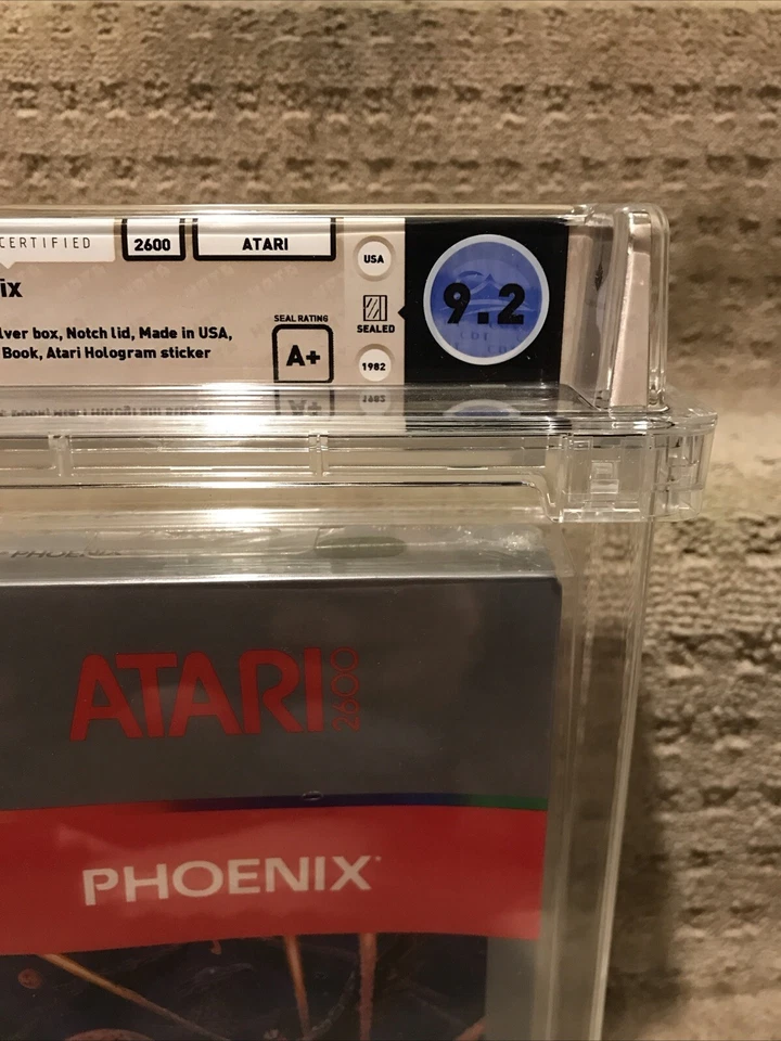 Phoenix - Graded Wata 9.2 Sealed A+ Atari 2600 1982 USA Nintendo VGA CGC - Image 4 of 4