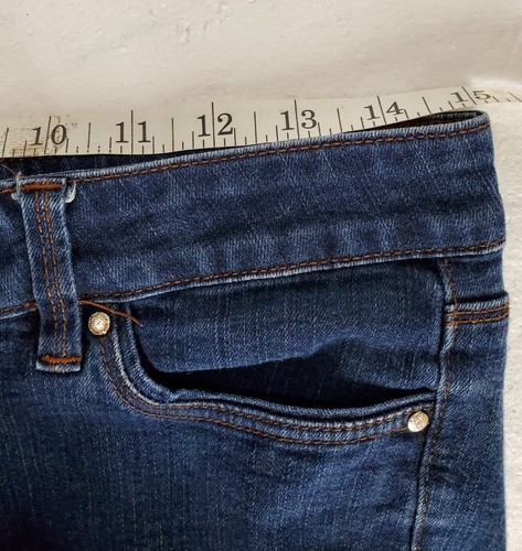 whbm jeans The Skinny, size 6 Short. Blue Med Wash, Med Rise - Picture 6 of 6