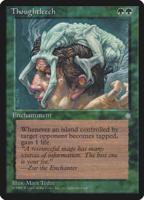 4x Thoughtleech - NM - Ice Age - SPARROW MAGIC mtg