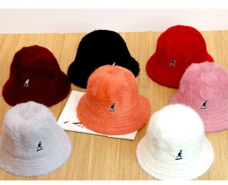 嘻哈经典 Kangol 百慕大休闲水桶帽运动冬季保暖女式男式 — 第 3/4 张图片