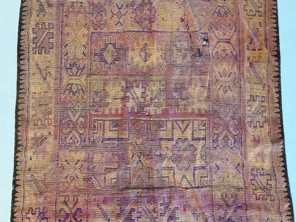 Traditional Oriental Medallion Area Rug Antique Bedroom Living Room Rug 5x11 ft - Image 3 of 4