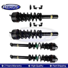 4Pcs Front Rear Shock Struts Assys with Magnetic For Cadillac CT6 AWD 2016-2018