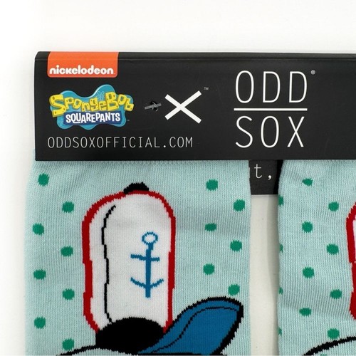 Odd Sox Spongebob Squidward Crew Socks Mens Womens Nickelodeon Y2K Fun Gift - Picture 2 of 7