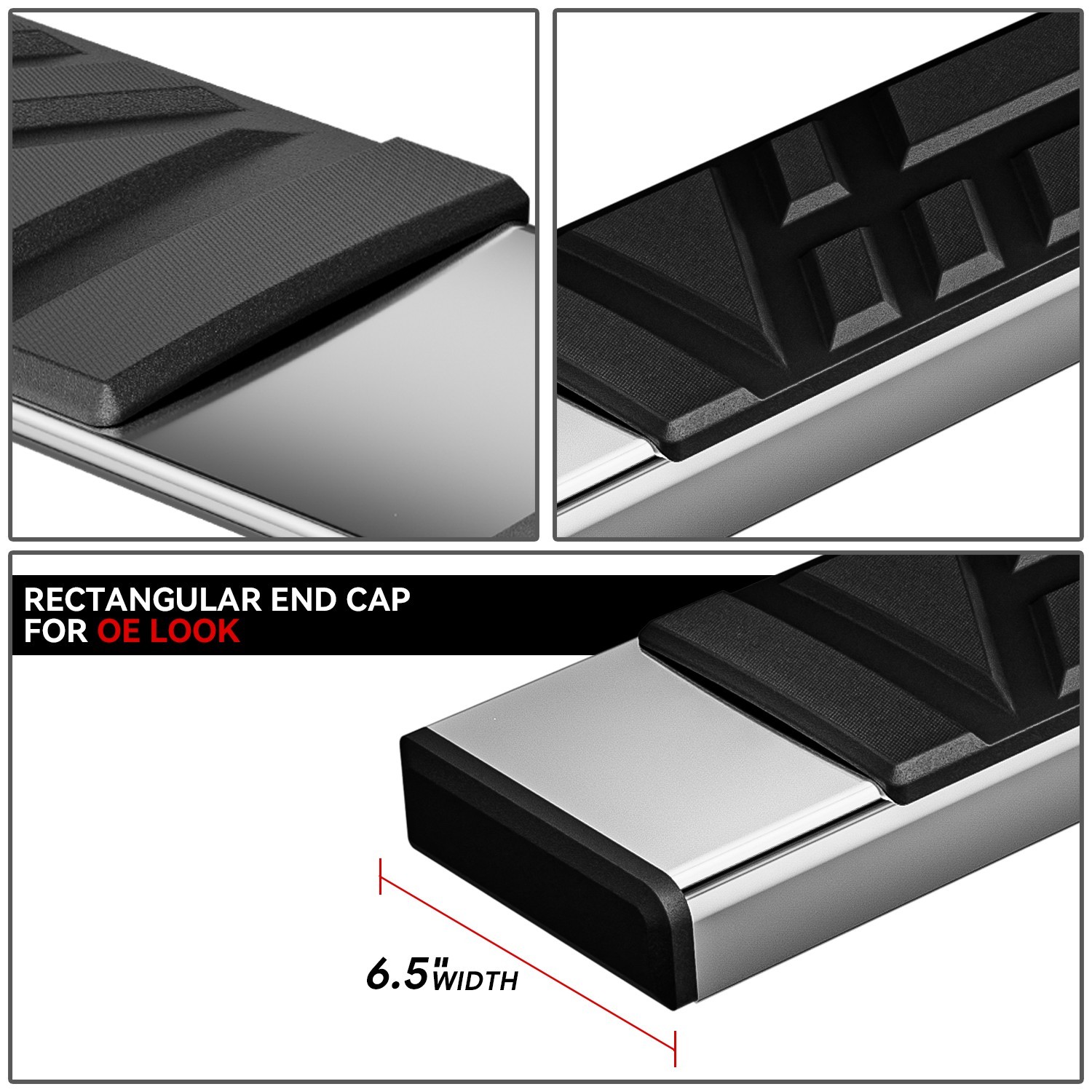 For 07-16 Honda CRV CR-V 6.5" Premium Running Boards Side Step Pedal Nerf Bar