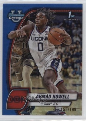 2024-25 Bowman U Chrome Blue Refractor 155/199 Ahmad Nowell #2 19bb