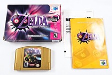 LEGEND OF ZELDA MAJORA'S MASK COLLECTOR'S EDITION COMPLETE CIB 2000 Nintendo N64