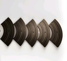 Vintage Aurora Model Motoring 6" Radius 1/4 Track Curves  1518 - 5 pieces