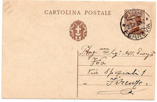 ITALY 1930 POSTCARD FROM PISA TO FLORENCE (FIRENZE) A NICE ITEM