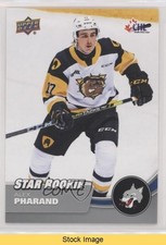 2021-22 Upper Deck CHL Star Rookie Alex Pharand #382 READ s9z