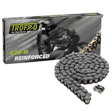 MF2175 Catena Trasmissione Trofeo Passo 428 Rinforzata 140 Maglie Moto Cross