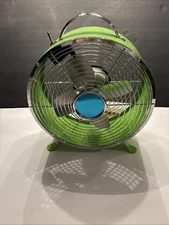J. Hunt & Company Neon Green Fan NWT Retro/Modern Vintage Style
