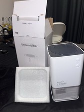 EasyAcc Tabletop Dehumidifier ALWOA OAO_200 1200mL Battery LED White