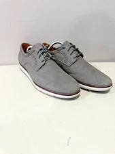 Johnston & Murphy Holden 20-8377 Mens 11 M Oxford Gray Plain Toe Dress Shoes
