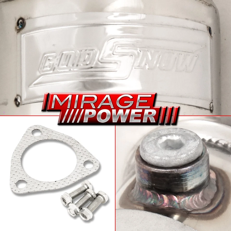 For 1994-2001 Acura Integra GSR T-304 Steel High Flow Pipe Polished Foto 3 de 4